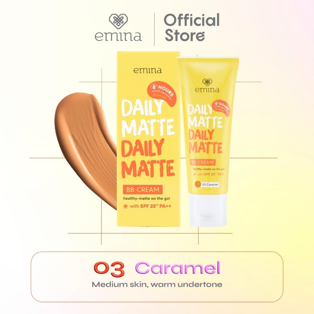 Emina Daily Matte BB Cream 16g – Lightweight BB Cream for Oily Skin with Matte Finish & Long-Lasting Oil Control