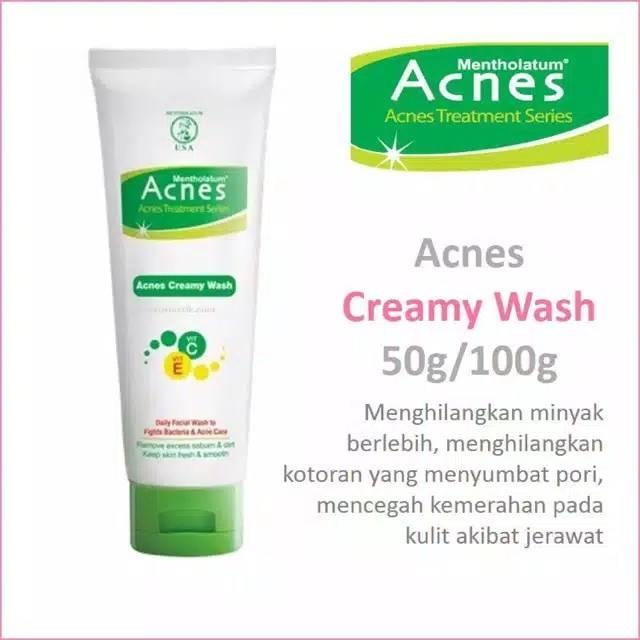 Acnes Creamy Wash 100g | Gentle Anti-Acne Cleanser for Clear & Healthy Skin