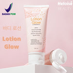 Lotion glow by heloise beauty (lotion pemutih / bekas luka / jerawat punggung) BPOM