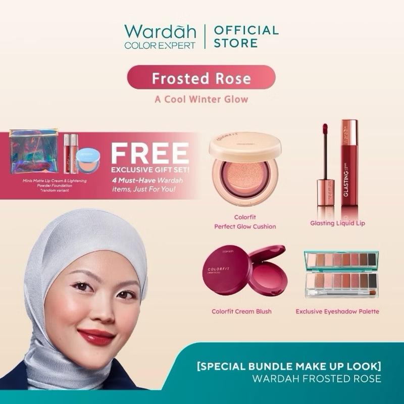 Wardah Frosted Rose Full Winter Glow Set – Long Lasting Cool Look Kit