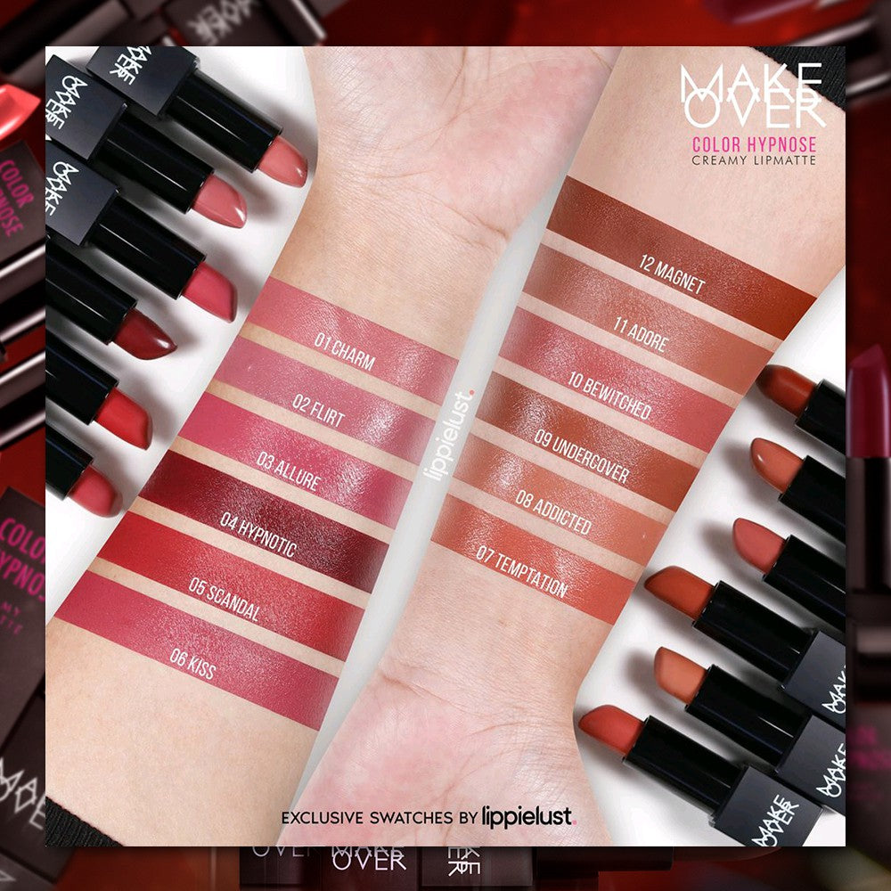 [SPECIAL MASTERSHADE] MAKE OVER Color Hypnose Creamy Lipmatte 4.3 g - Lipstick