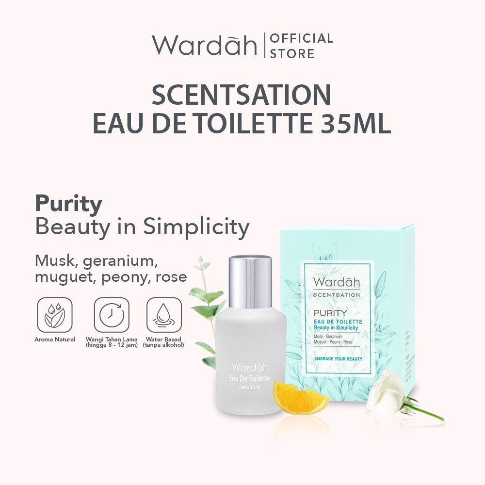 Wardah Scentsation  Eau De Toilette 35 ml - Parfum Wanita