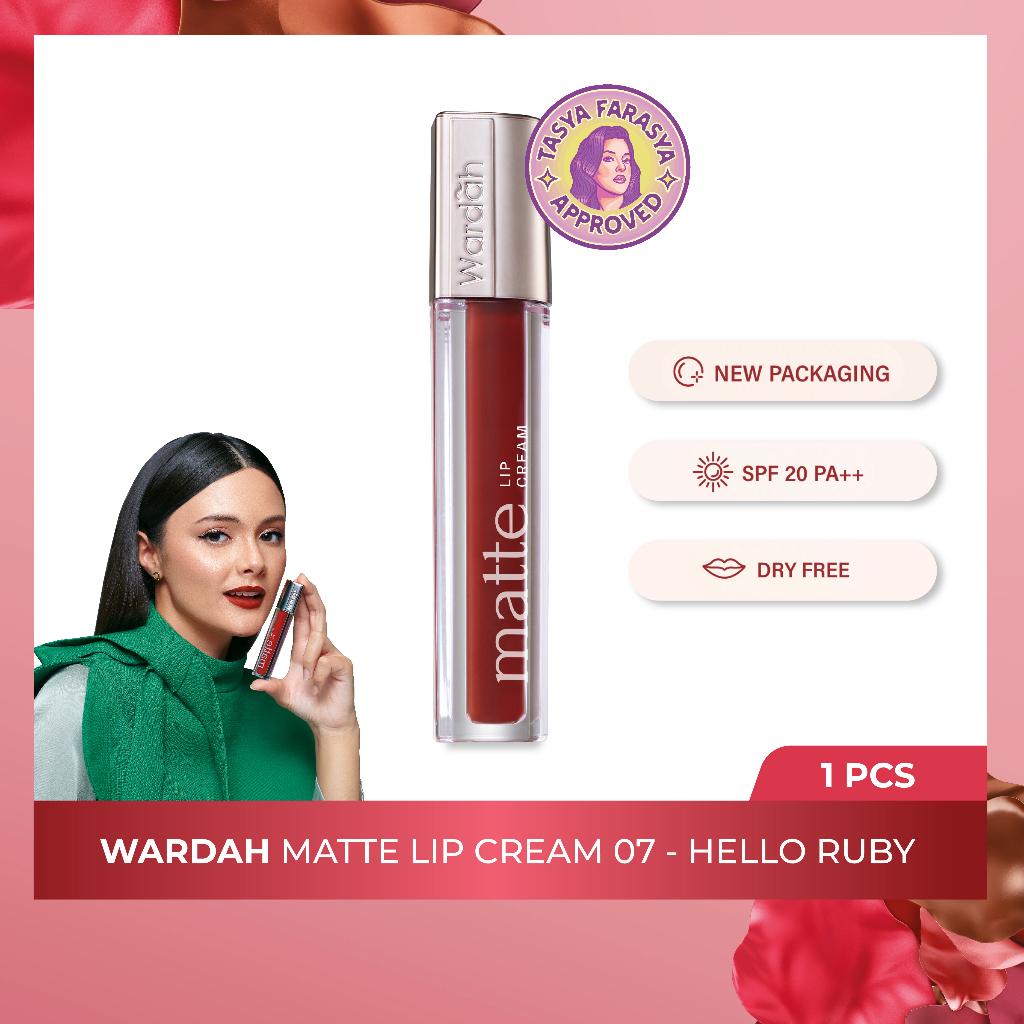 WARDAH Lip Cream - Matte, Moist, & Protected - Only at Serba Ada!