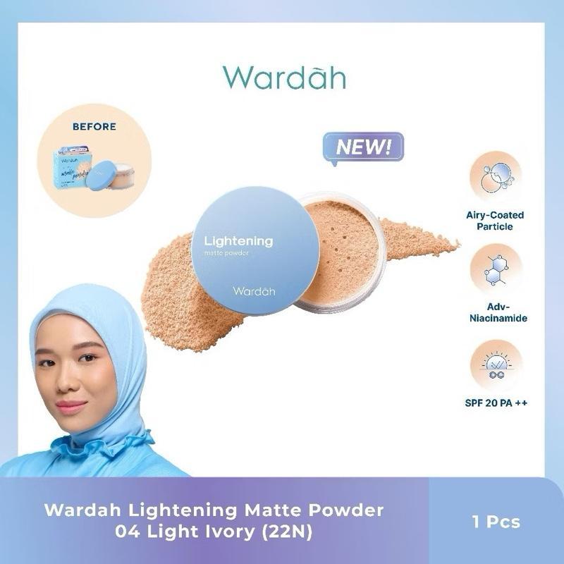 GlowLock Matte Dust – Wardah Oil Control Loose Powder 20g