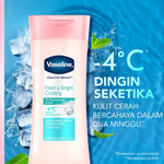 Vaseline Lotion Healthy Bright Fresh & Bright Cooling 100ml Twin Pack