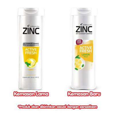 Zinc Lemon Fresh 170ml – Anti-Dandruff Shampoo for Fresh & Healthy Hair