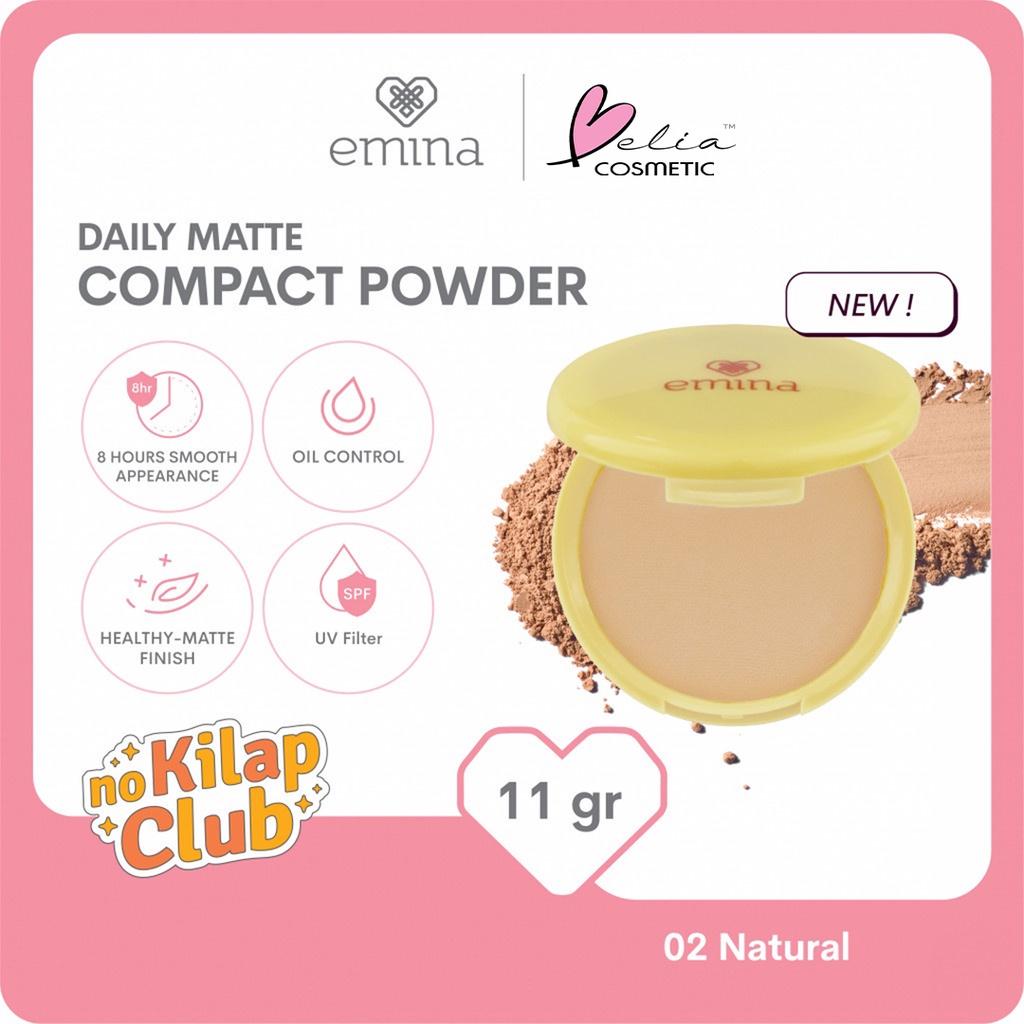 EMINA Daily Matte Loose Powder 20g | Oil Control Setting Powder | Lightweight Finish | Serba Ada