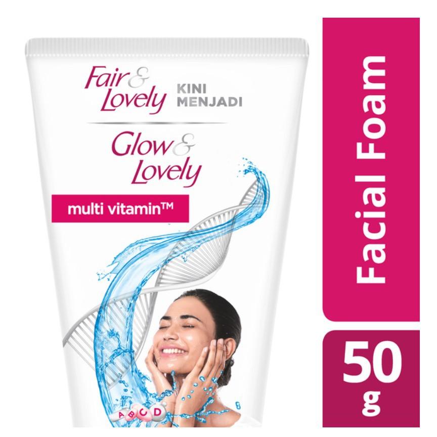 GLOW & LOVELY Multivitamin CREAM | FAIR & LOVELY Facial FOAM | BB Cream Wajah GLOWING