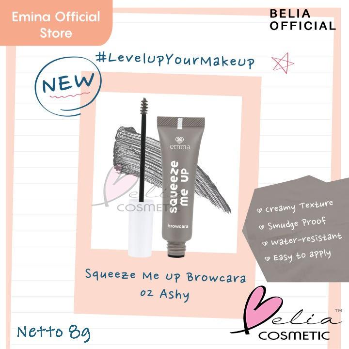 EMINA Squeeze Me Up Series | Mascara, Browcara, Lip Glass, Lip Matte, Liquid Concealer | Serba Ada