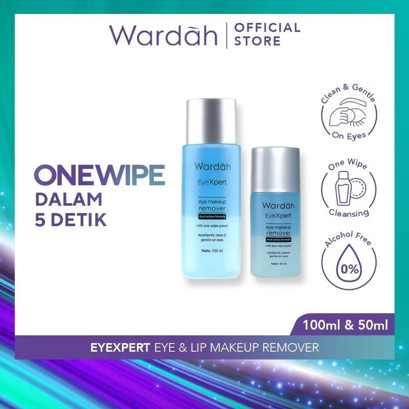 WARDAH Ultimate EyeXpert Waterproof Makeup Remover for Eyes & Lips – Gentle Yet Powerful Cleanse