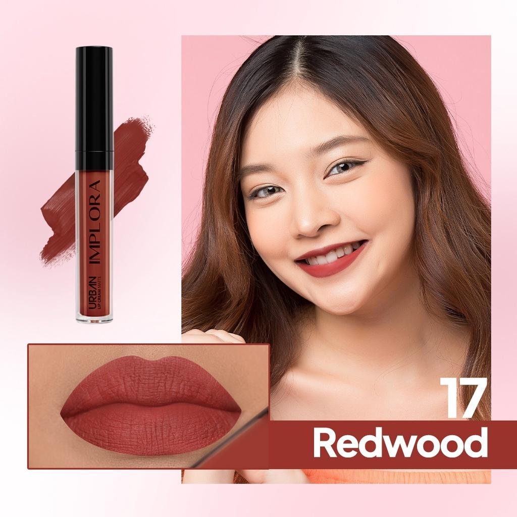 Implora Urban Lip Cream Matte – Long Lasting Soft Matte Lipstick