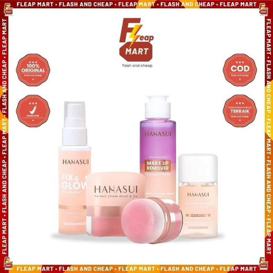 Hanasui GlowRush Trio ~ Cleanse. Set. Glow.