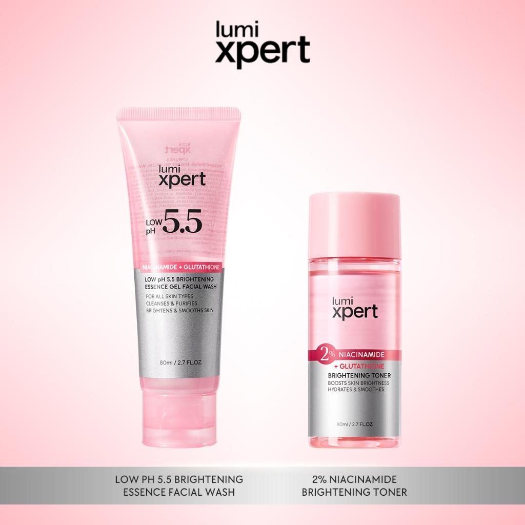 Lumixpert 2% Niacinamide Brightening Toner Mencerahkan warna kulit, mengurangi tampilan kusam Menghidrasi kulit secara mendalam