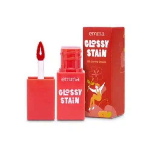 EMINA - Glossy Stain Lip Tint | Lightweight Long Lasting Lip Stain