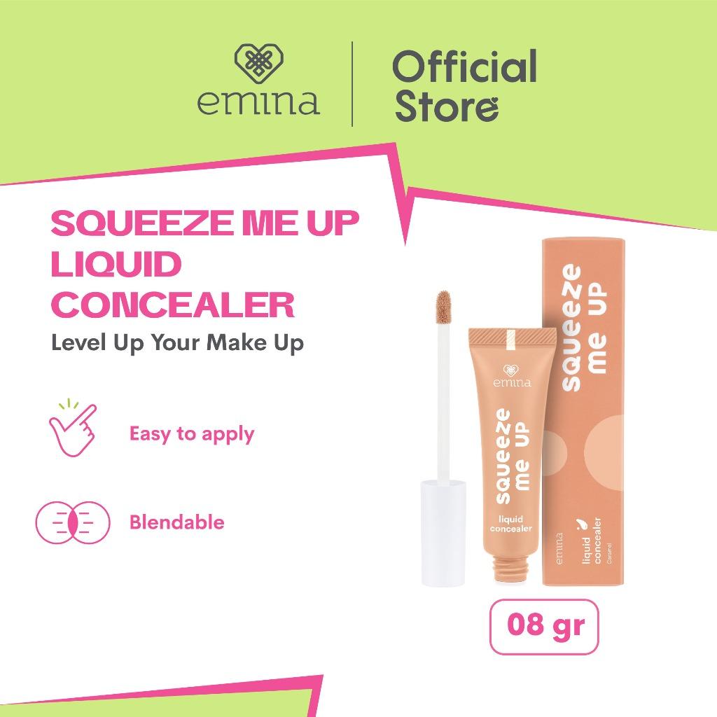 Emina Squeeze Me Up Concealer – Lightweight, Non-Sticky & Long-Lasting Coverage