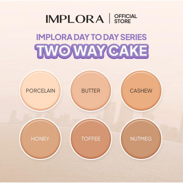 Implora Day to Day Two Way Cake Bedak Wajah
