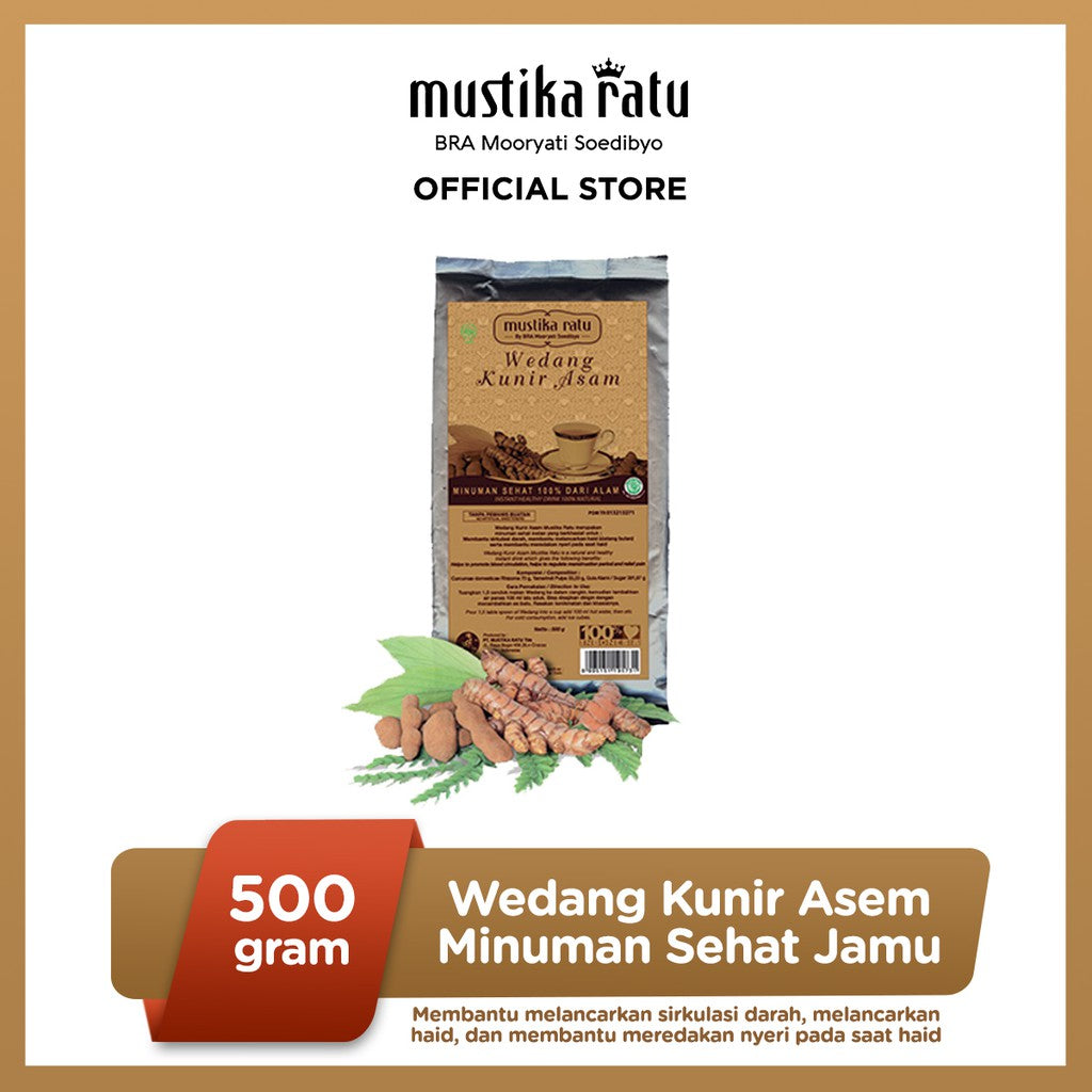 Mustika Ratu Wedang Kunir Asem Minuman Sehat Jamu