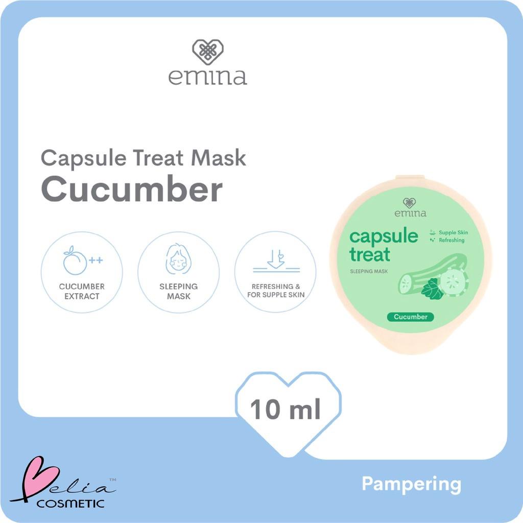 Emina Masquerade Face Sheet Mask 23g & Capsule Treat Mask | Masker Wajah Praktis by Serba Ada