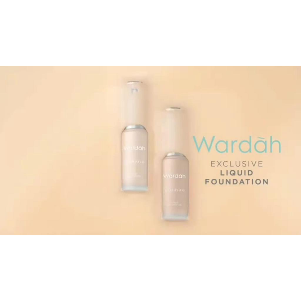 WARDAH Exclusive Liquid Foundation – SPF 30 | Full Coverage | BPOM Certified