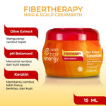 Makarizo Hair Energy Fibertherapy Hair & Scalp Creambath Olive 500 mL