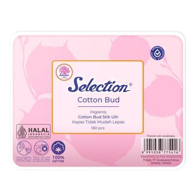 Selection Spiral Cotton Buds – Dual-Tip Swabs 180 pcs