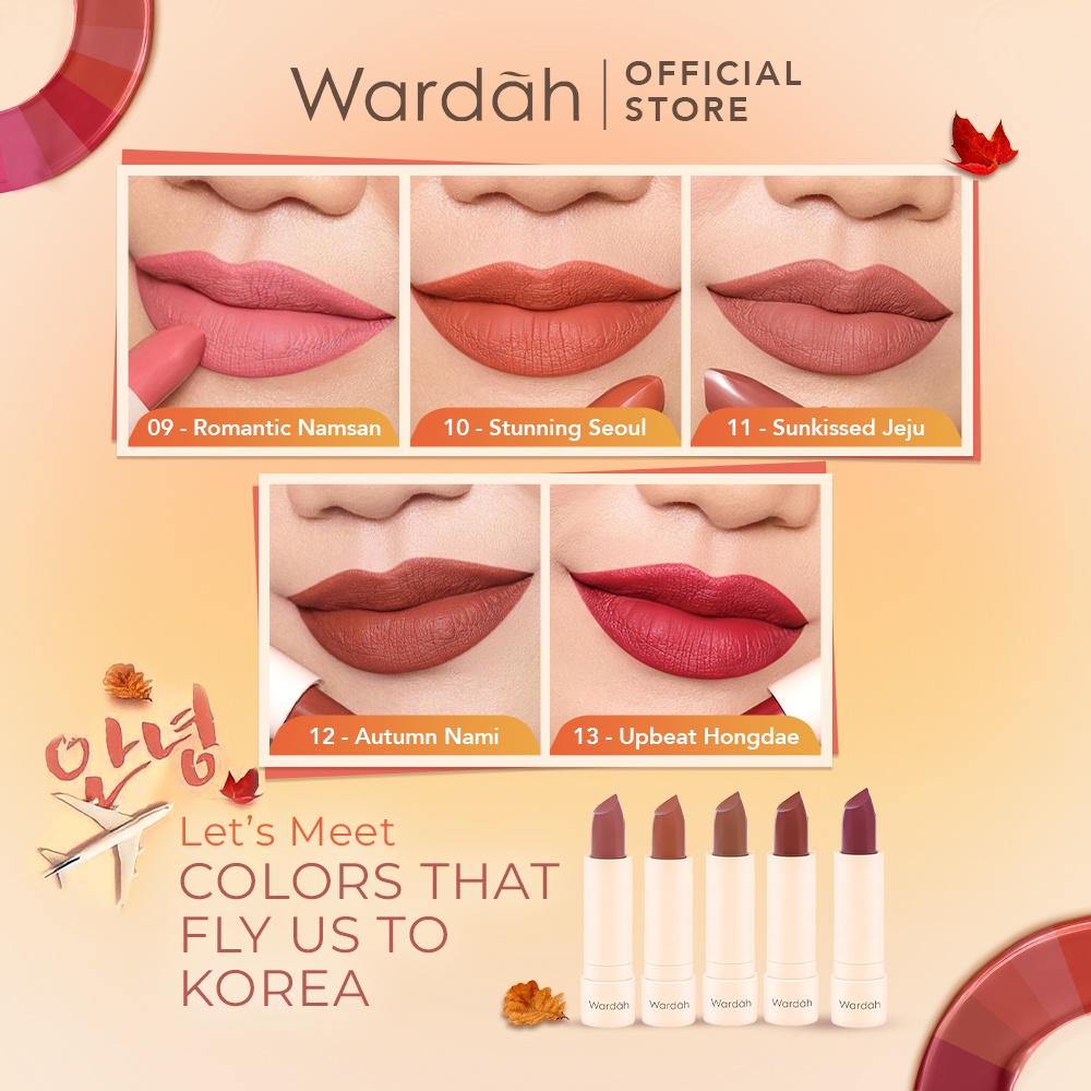 Wardah Colorfit Ultralight Matte Lipstick Korean Limited Edition | Long-lasting Up to 8 Hours | Vitamin E Enriched | Lightweight | Serba Ada!