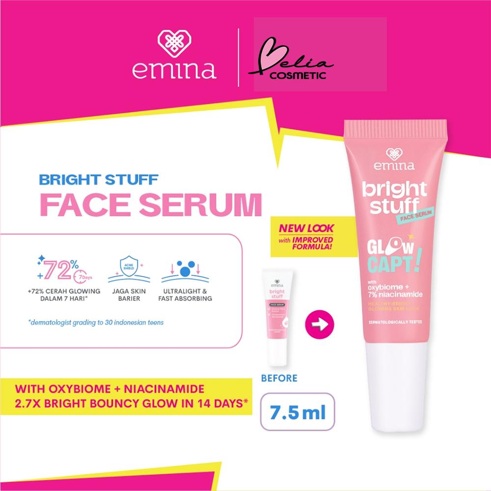 Emina Bright Stuff Radiant Glow Face Serum | Brightening & Moisturizing Serum for Dull Skin