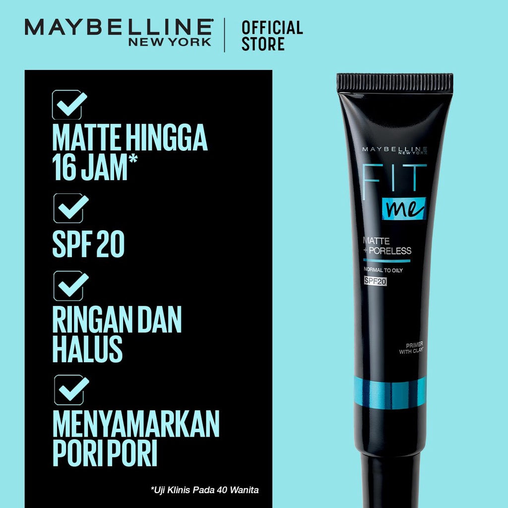 Maybelline Fit Me Primer + 24h Powder Foundation 220 - Makeup