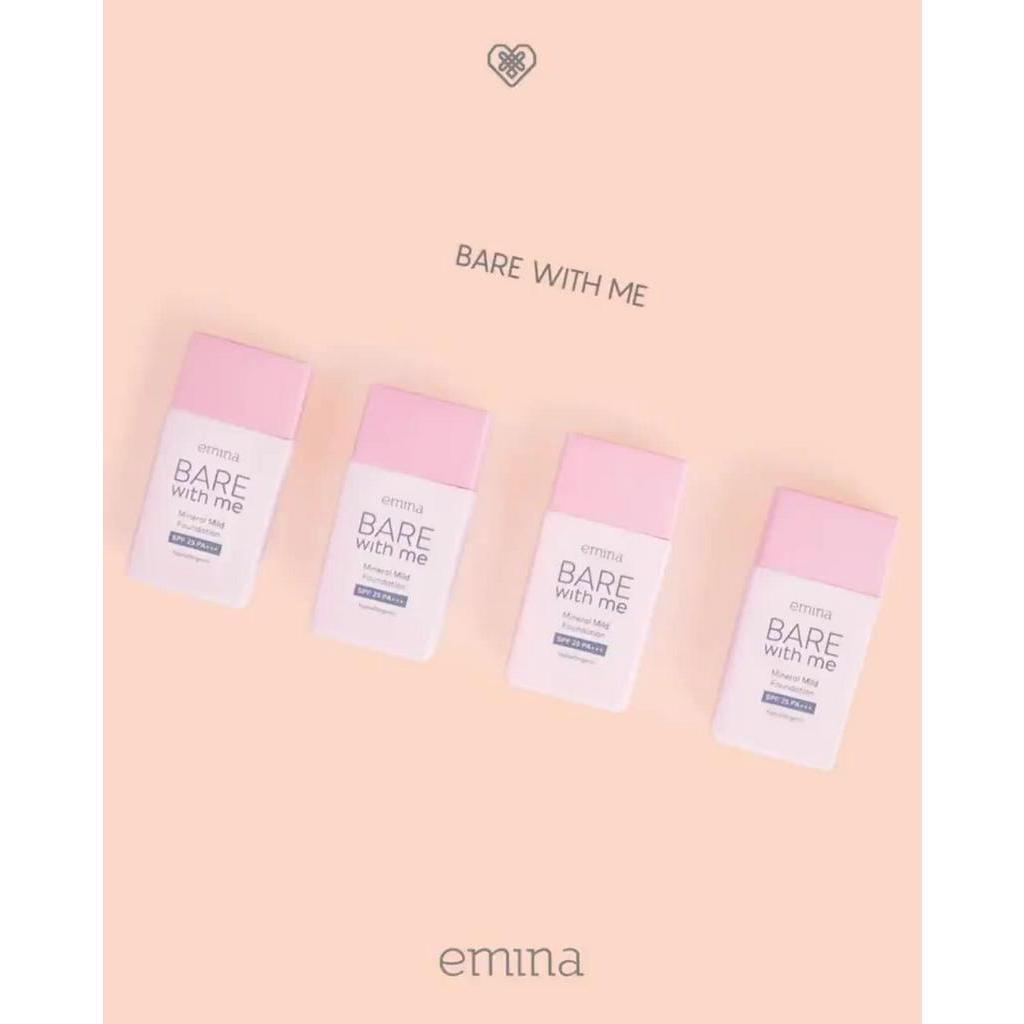 Emina Bare With Me Mineral Loose Powder 8g | Lightweight Setting Powder | Serba Ada