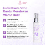 Noera face wash Crystal whitening 100ml | facial cleanser Glow Brightening | face soap helps brighten up | facial wash | lactic acid facial soap (AHA) arbutin gluthatione aloe vera extract