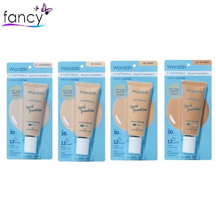 Wardah Lightening Liquid Foundation 6ml / 25ml
