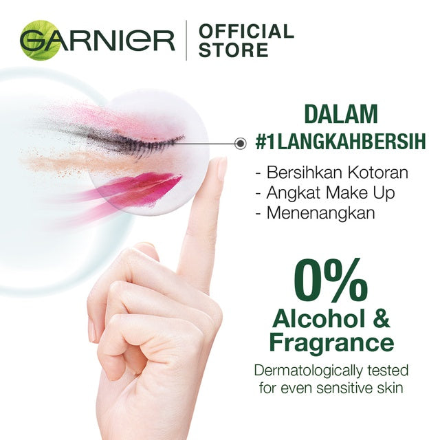 Garnier Micellar Salicylic Blue - 3 pcs 125 ml Skincare Pembersih Wajah & Makeup Kulit Berminyak