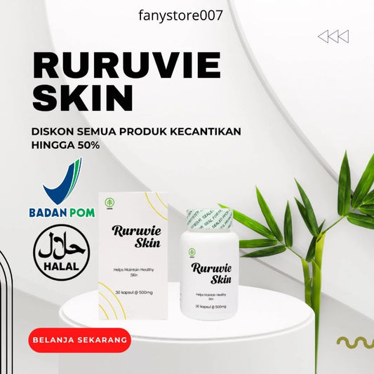 Ruruvie Skin Suplemen Kesehatan Kulit 10x Glowing BPOM Original