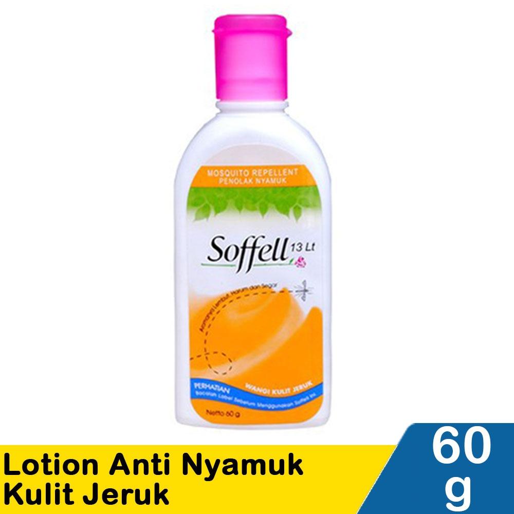 Soffell Mosquito Repellent Lotion 60g – Gentle on Skin, Strong on Mosquitoes | Long-Lasting Outdoor & Indoor Protection