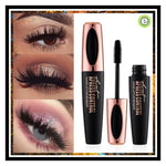 Makeup for Season Maskara Pemanjang Bulu Mata 4D Silk Fiber Maskara Anti Air Tahan Lama  Mascara Serat Sutra