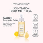 Wardah Scentsation Body Mist 100 ml - Parfum Wanita Wangi Tahan Lama Hingga 5 Jam - Mudah Dibawa - Cocok Digunakan Untuk Aktivitas Sehari-hari