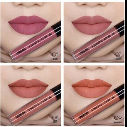 NUZ Implora Urban Lip Cream Matte / Lip Velvet NEW tahan lama