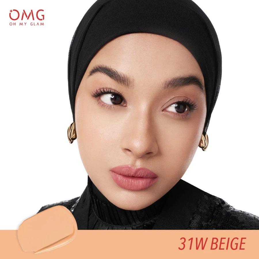OMG Coverlast Liquid FOUNDATION Alas Bedak Oh My Glam