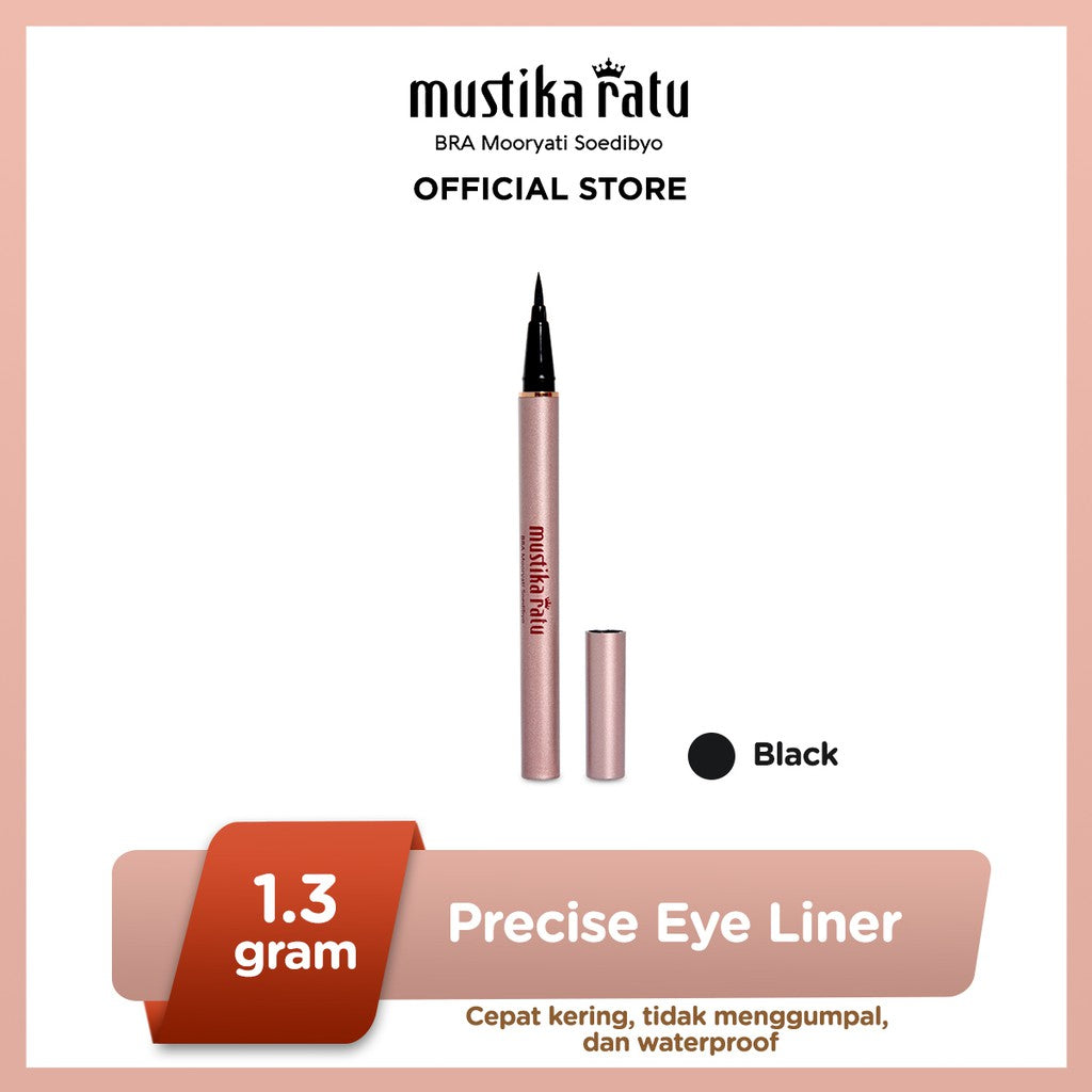 Beauty Queen Precise Eye Liner Black Mustika Ratu waterproof and longlasting