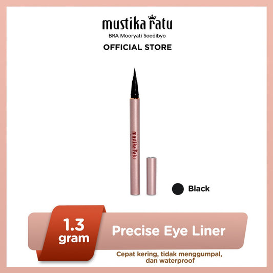 Beauty Queen Precise Eye Liner Black Mustika Ratu waterproof and longlasting