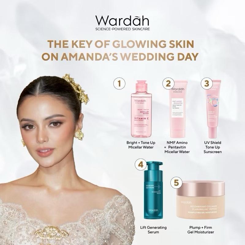 Wardah Bridal Glow Skincare Set – Wedding Day Radiance Essentials