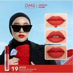 OMG Oh My Glam Matte Tahan Lama Kiss Lip Cream 3.5g Lip Cream Matte