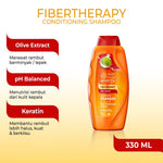 PAKET ISI 2 - Makarizo Hair Energy Fibertherapy Conditioning Shampoo Olive 330 mL
