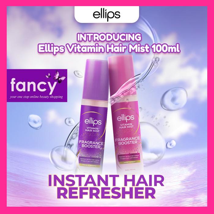 Ellips HAIR MIST Fragrance Booster with Vitamin 100 ml Fresh & Smooth / Sweet & Silky