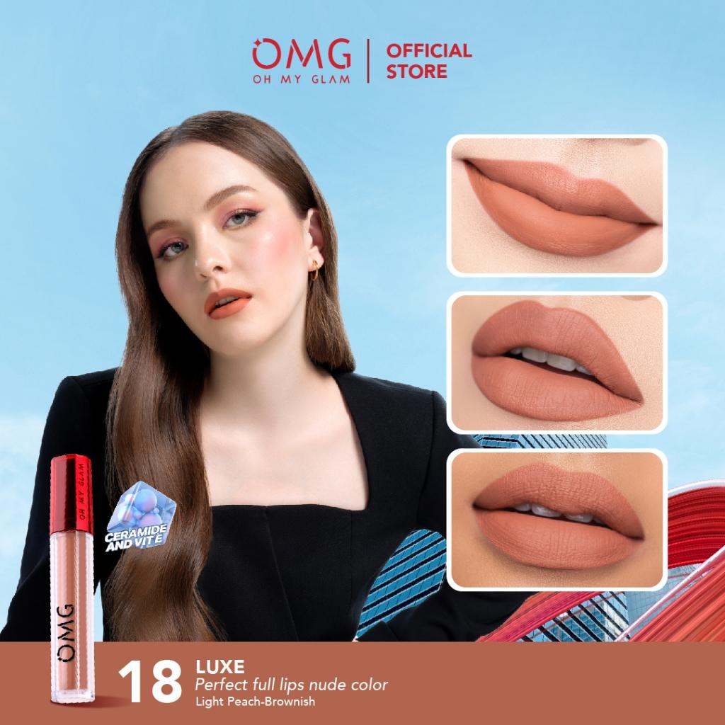 FANCY X JULOI BEAUTY OMG Oh My Glam Mattelast Lip Cream 2.9g | Lip Cream Matte Dengan Warna Intense, Tahan Lama & Ringan