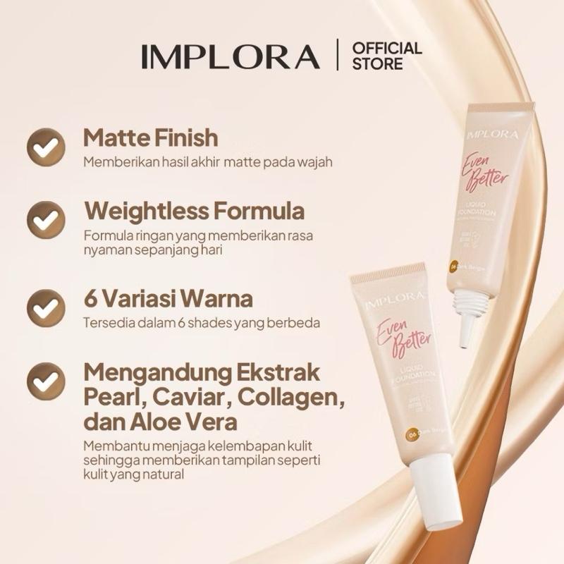 Implora FlawlessFix – Even Better Liquid Foundation 25g