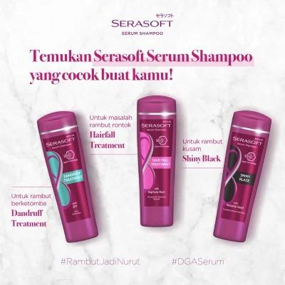 Serasoft Anti-Dandruff Serum Shampoo 170ml Deep Cleansing | Anti-Dandruff Protection | Hair Smoothening Serum Technology
