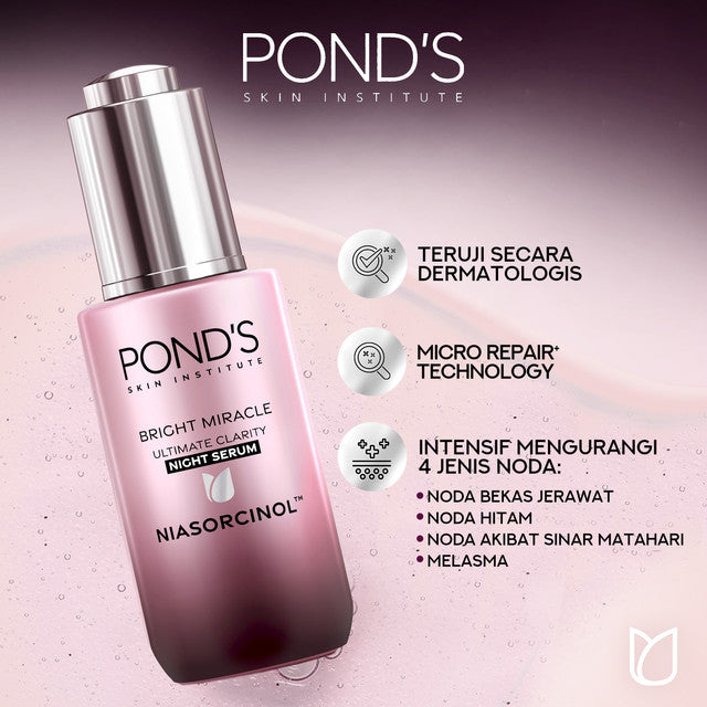 Pond's Bright Miracle Ultimate Clarity Night Serum 30G