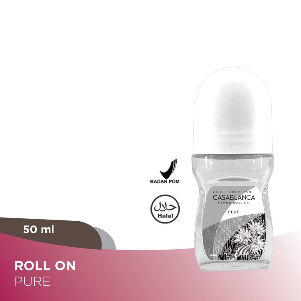 Casablanca Deodorant Roll On 50ml / Body Mist Cologne 100ml