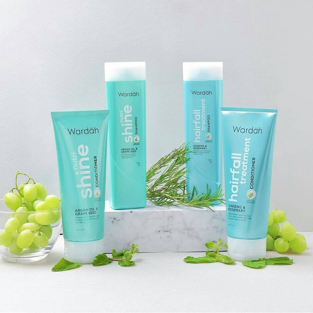 Wardah Conditioner 170 ml Mengandung ScentLock Fragrance - Melembutkan dan Mengurangi Tampilan Rambut Kering dan Bercabang - Wangi Tahan Lama Tidak Bau Apek